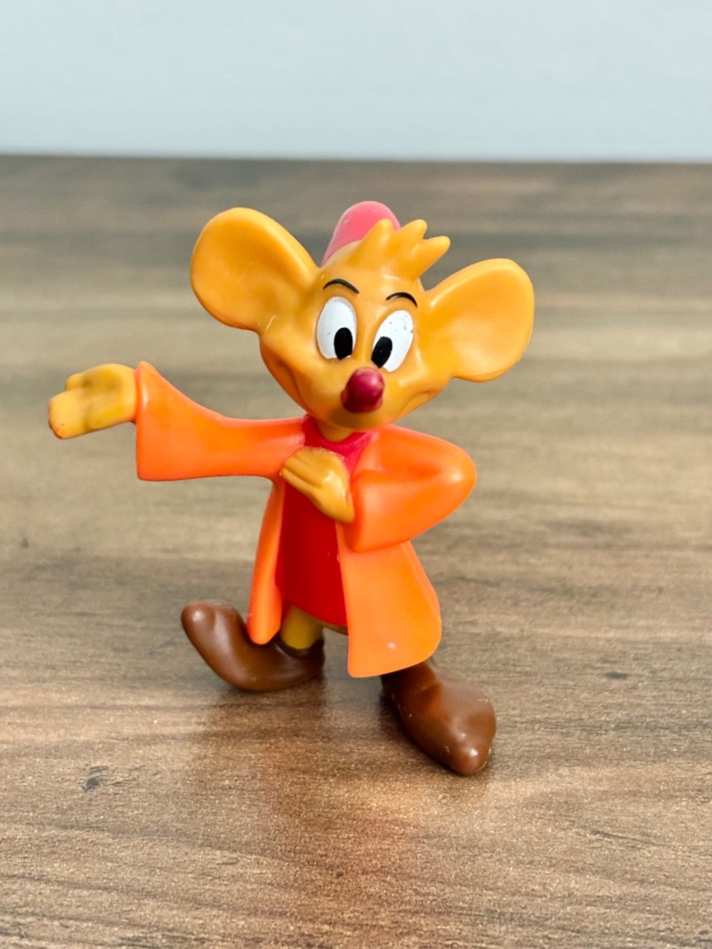 DISNEY World 50th Anniversary Cinderella Jaq Mouse McDonalds Figure Toy Topper